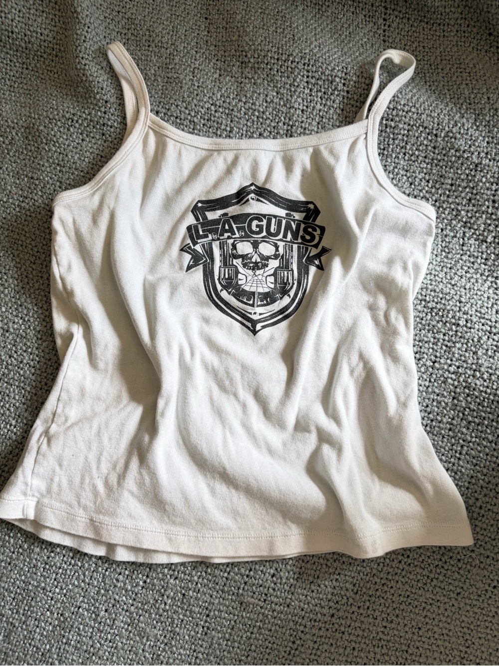 Vintage LA GUNS Graphic Spaghetti Strap Tank Top